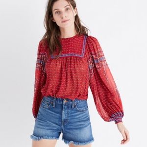 Ulla Johnson Silk Minou Blouse